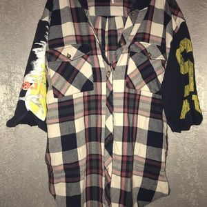 FREE PEOPLE flannel jacket
